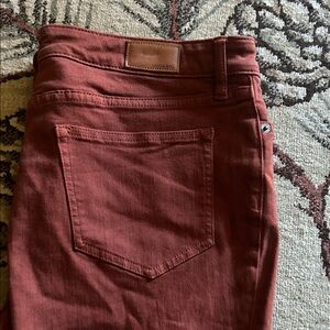 Rust Red Jeans